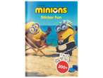 Livre d'autocollants Les Minions avec plus de 200 autocollants, sur le thème de la plage.