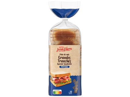 MAÎTRE JEAN PIERRE Pain de mie sandwich grande tranche