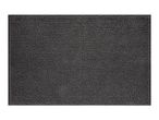 Dark grey bath mat with a textured, bobble surface.