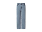 Hellblaue Jeans mit geradem Bein für Damen