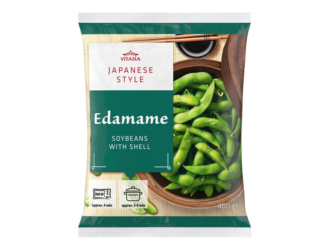Sac de edamames surgelés Gabrielle Style.