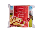 MILBONA Brânză topită felii cu șuncă de curcan, 10 felii, 200g