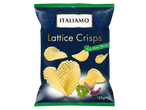 Italiamo Lattice Crisps, 125g, Pesto Verde smaak.