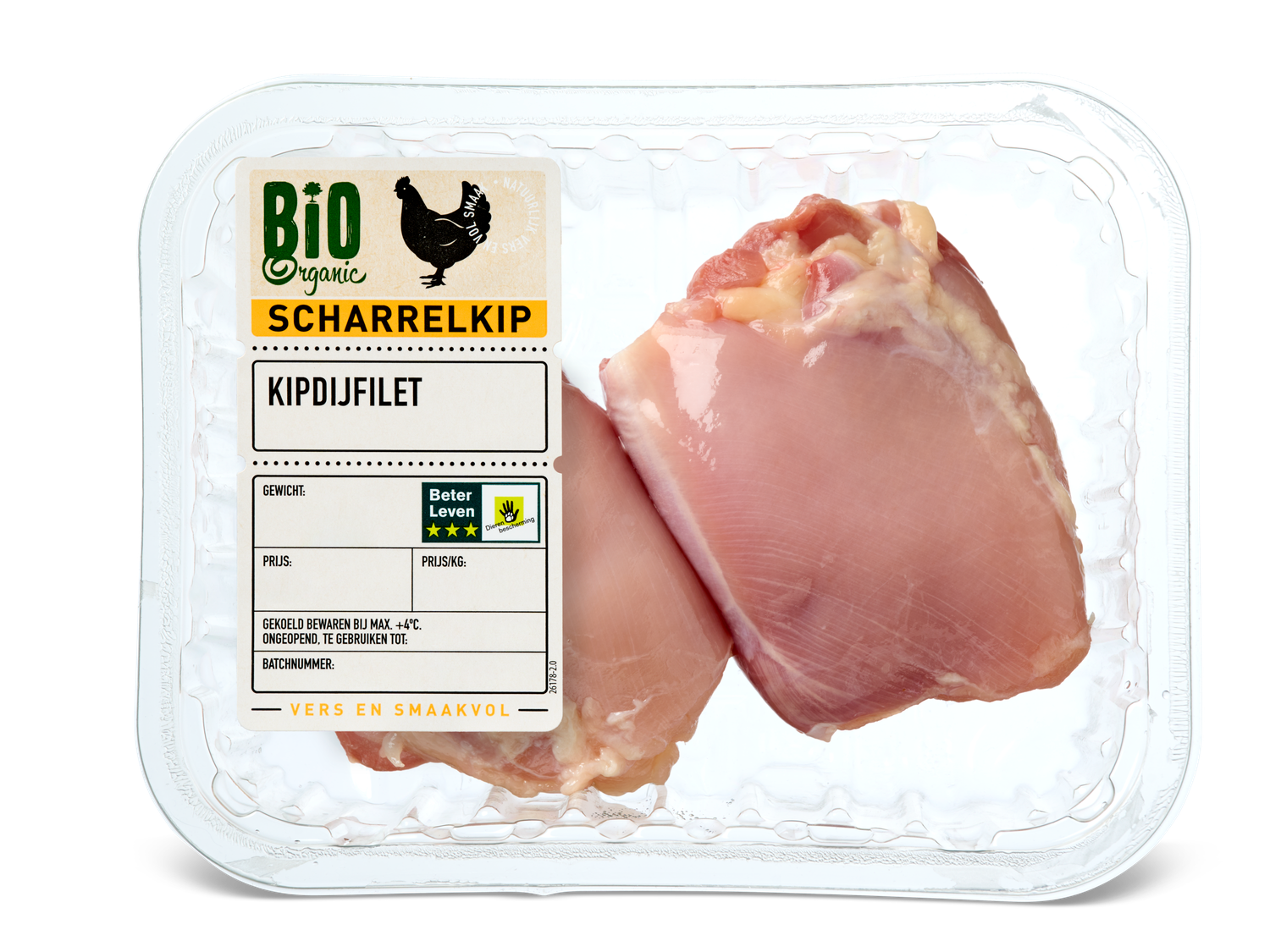 Bio kipdijfilet