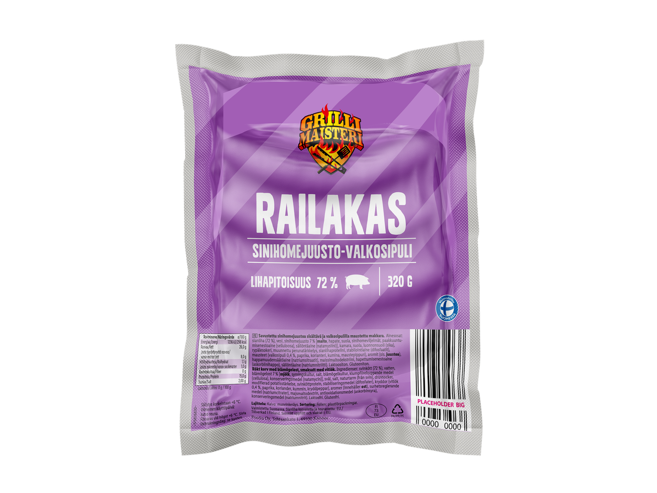 Railakas-grillimakkara