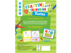 Crafting and Colouring Easter book for kids aged 3+, with 40 craft projects.