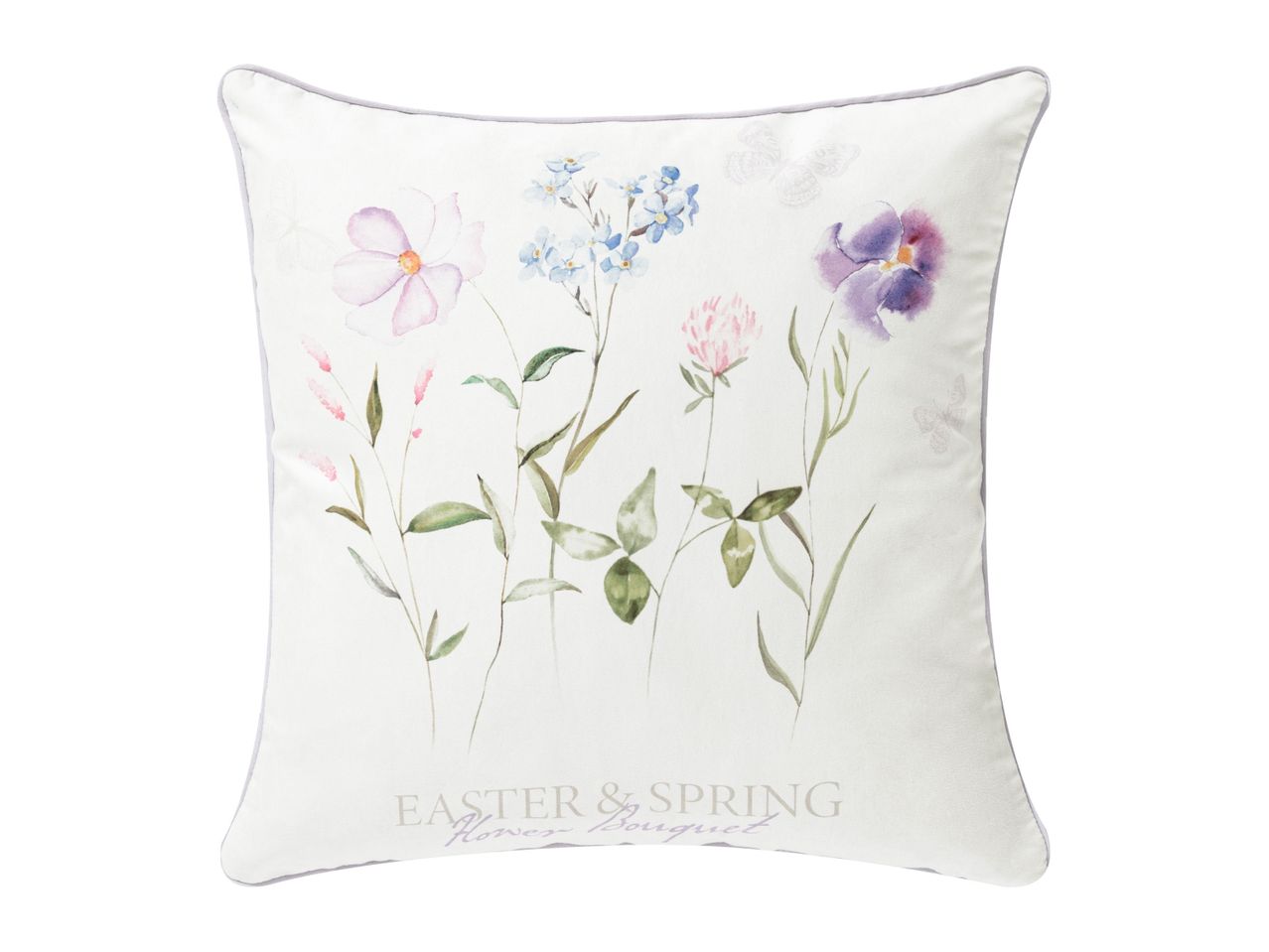 Go to full screen view: Livarno Home Cushion Cover - Lilac - Image 1