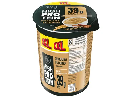 High protein grízpuding