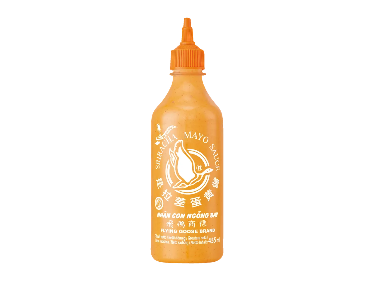 Sos de maioneză sriracha Flying Goose.