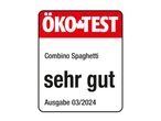 ÖKO-TEST-Siegel: Combinо Spaghetti, sehr gut.