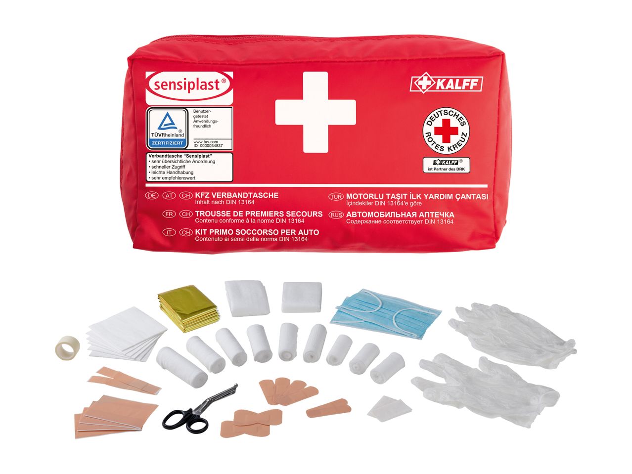Kfz-Verbandstasche, 44-teilig