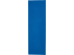Tapete de ioga azul.