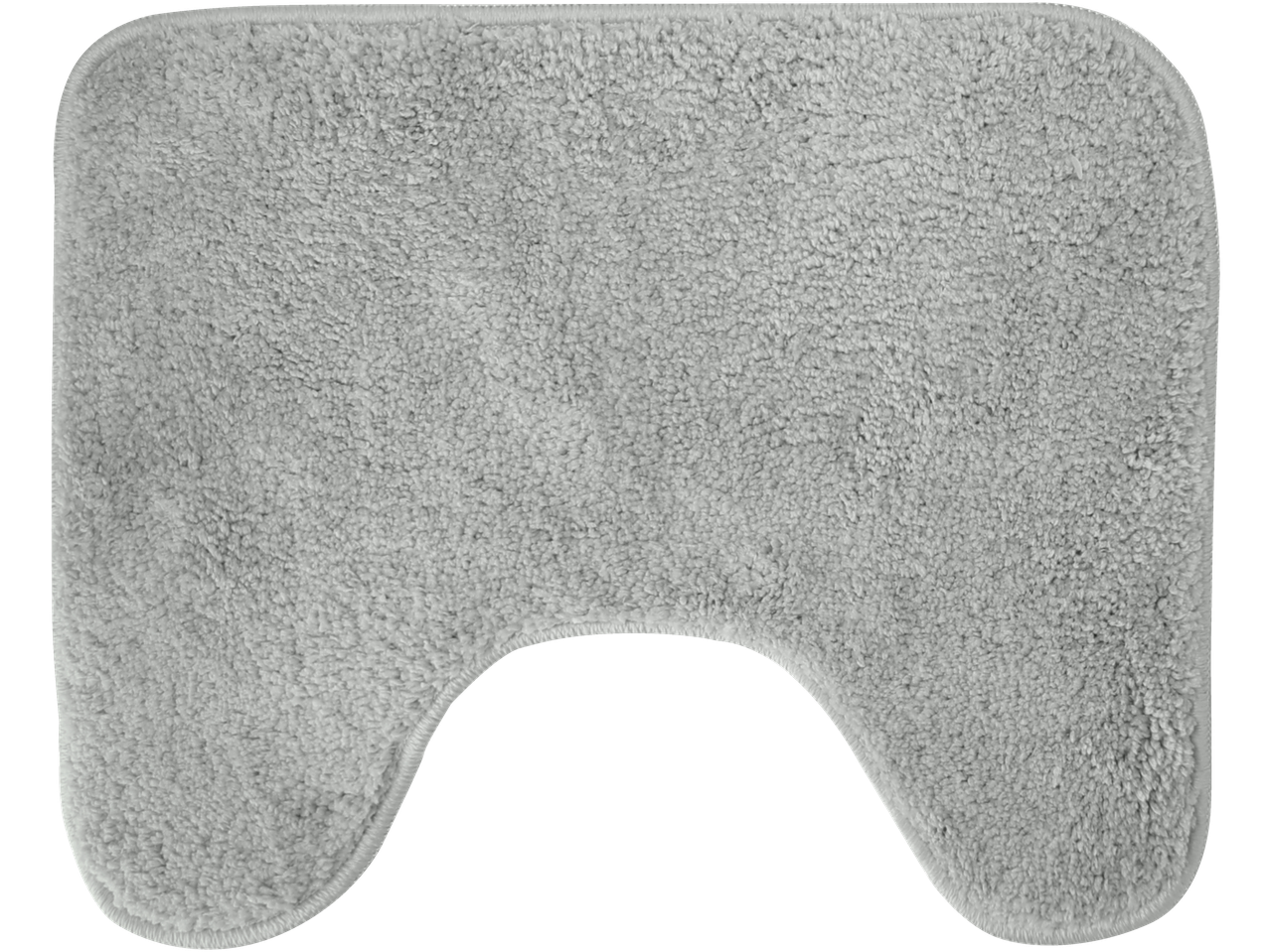 Covoraș de baie LIVARNO gri deschis cu decupaj pentru toaletă