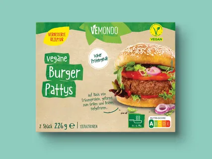 Vemondo Vegane Burger Pattys