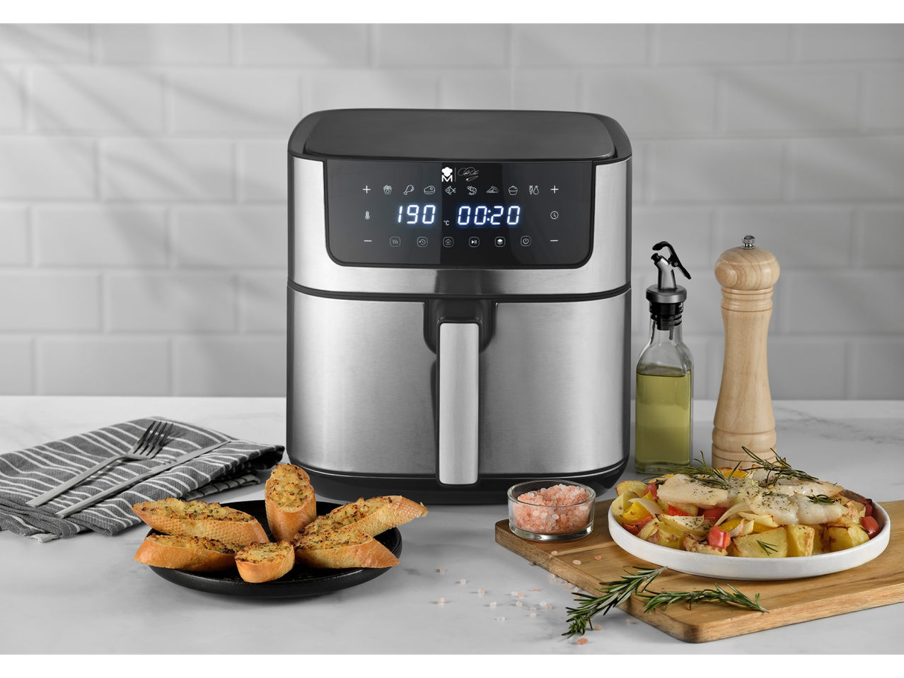 Frytkownica beztłuszczowa Air Fryer, 1500 W, 6 L