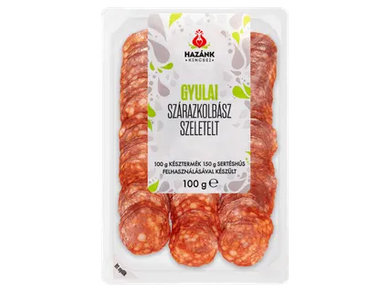 Szeletelt szárazkolbász