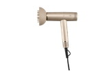 Auksinis Cien BEAUTY Airstyler-Set su difuzoriumi juodame fone.
