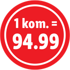 f 1 kom. = 94.99
