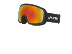 Esmara® ski and snowboard goggles with orange mirrored lenses and black Crivit logo strap