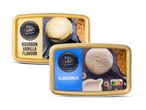 Bon Gelati ijs: Bourbon Vanille en Slagroomijs smaken.