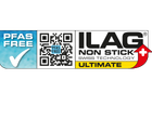 ILAG Ultimate non-stick Swiss technology, PFAS free.