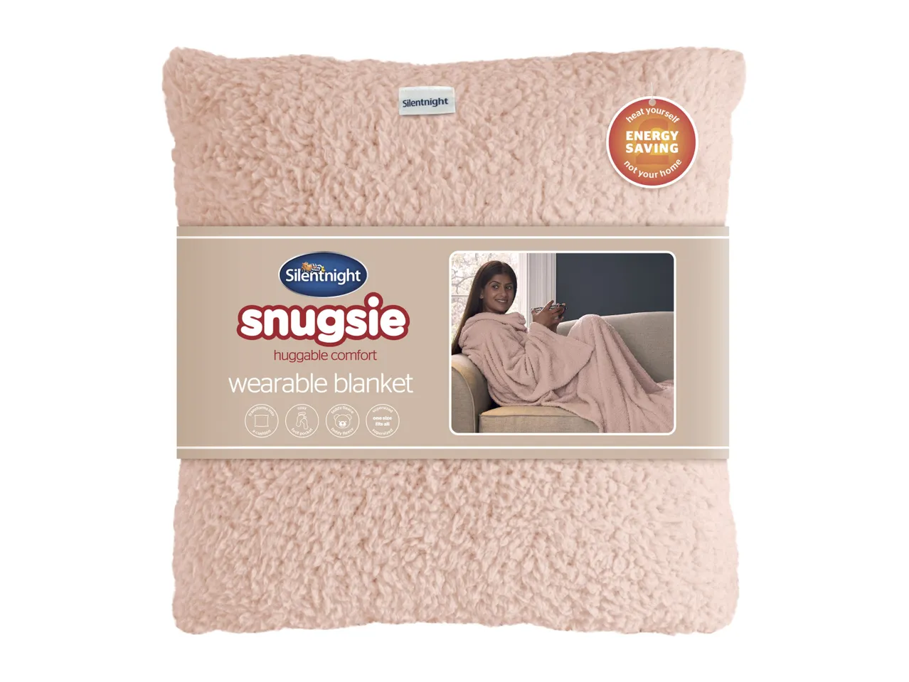 Go to full screen view: Silentnight Snugsie Wearable Blanket - Image 13