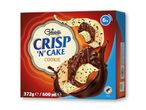 Pakke med 6 sprøde isbarer med kage og cookie-smag, 372g/600ml.