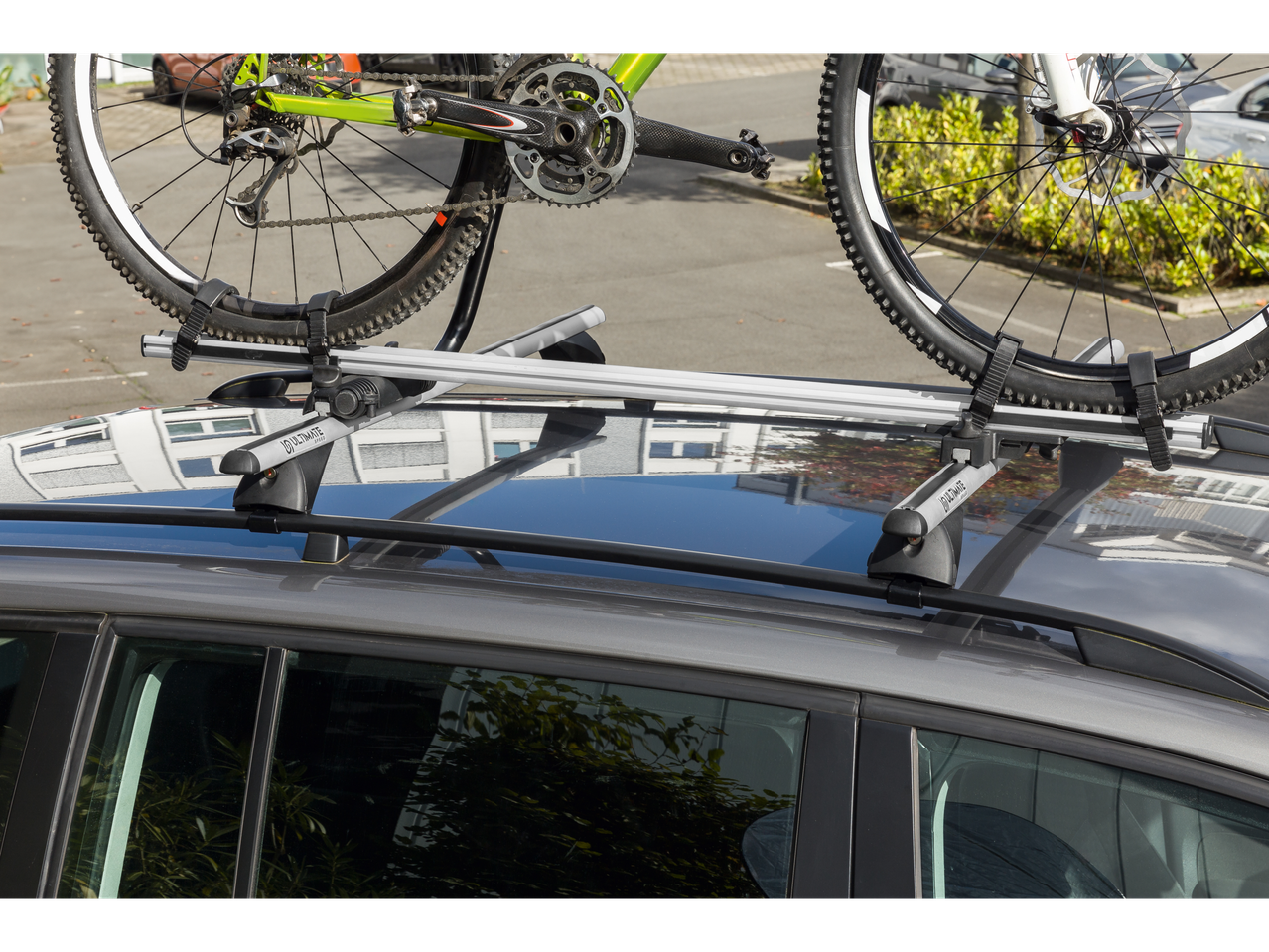 Bicycles on UltiMate roof rack.