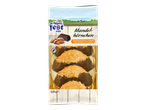 Alpenfest Mandelhörnchen, marsepein- en amandelkoekjes met chocoladecouverture, 125g verpakking.