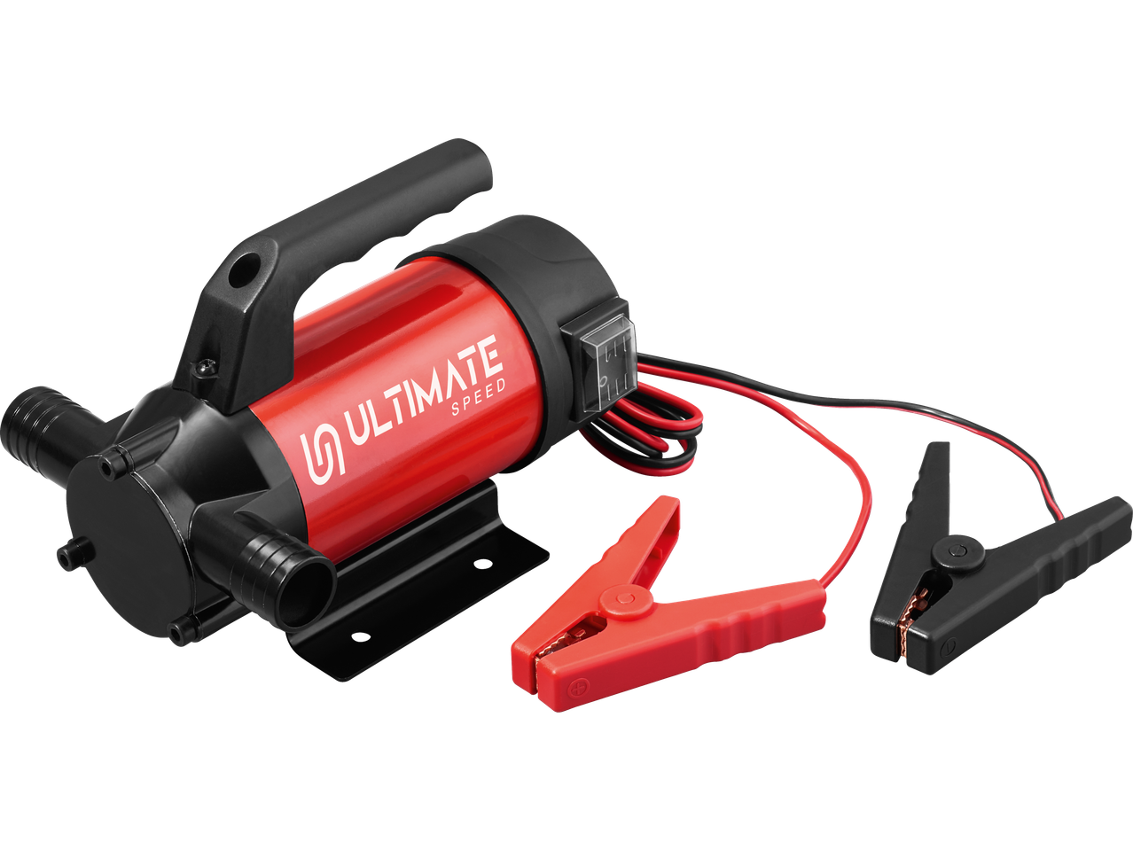 Αντλία λαδιού Ultimate Speed με κόκκινους και μαύρους κροκοδειλάκια.