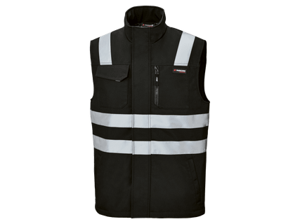 Profi láthatósági / fényvisszaverő softshell mellény
