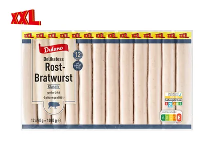 XXL Dulano Delikatess Rostbratwurst