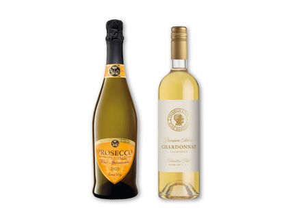 ALLINI/FRANKLIN'S Prosecco Spumante DOC eller Chardonnay