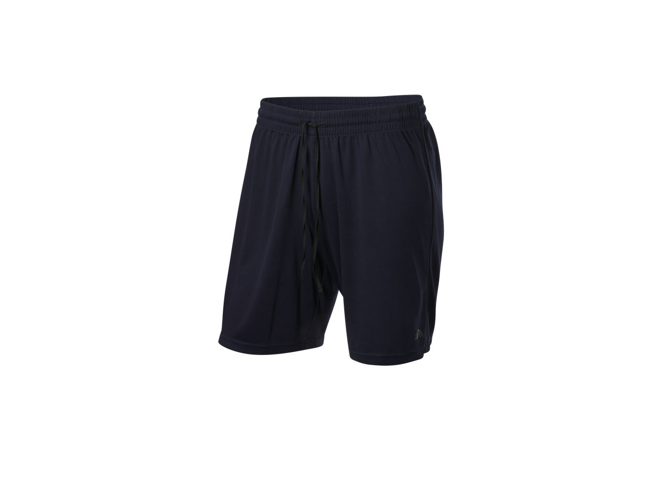 CRIVIT Men's Sports Shorts in dark blue with a drawstring waist.