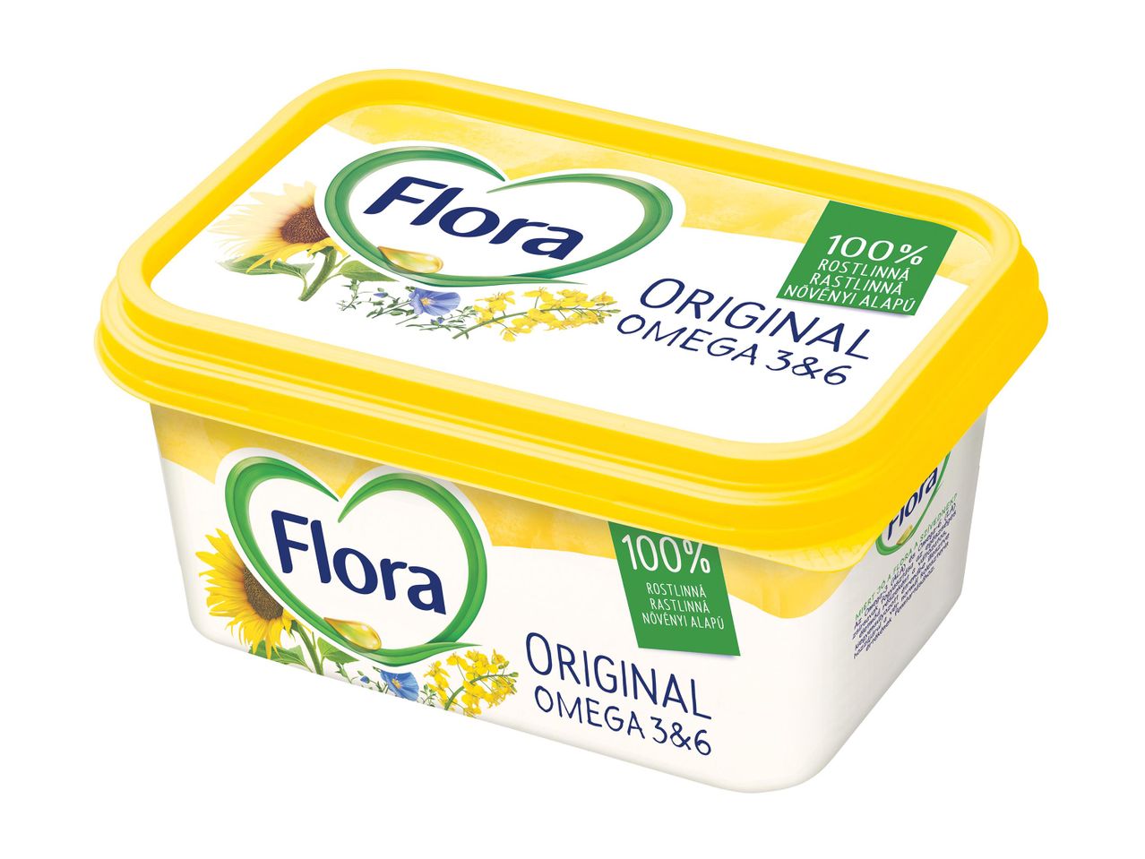 Flora Original Omega 3&6 növényi margarin.