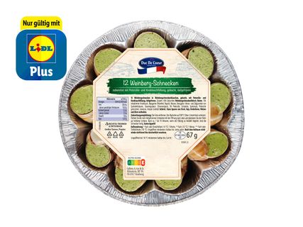Duc de Coeur Weinberg-Schnecken