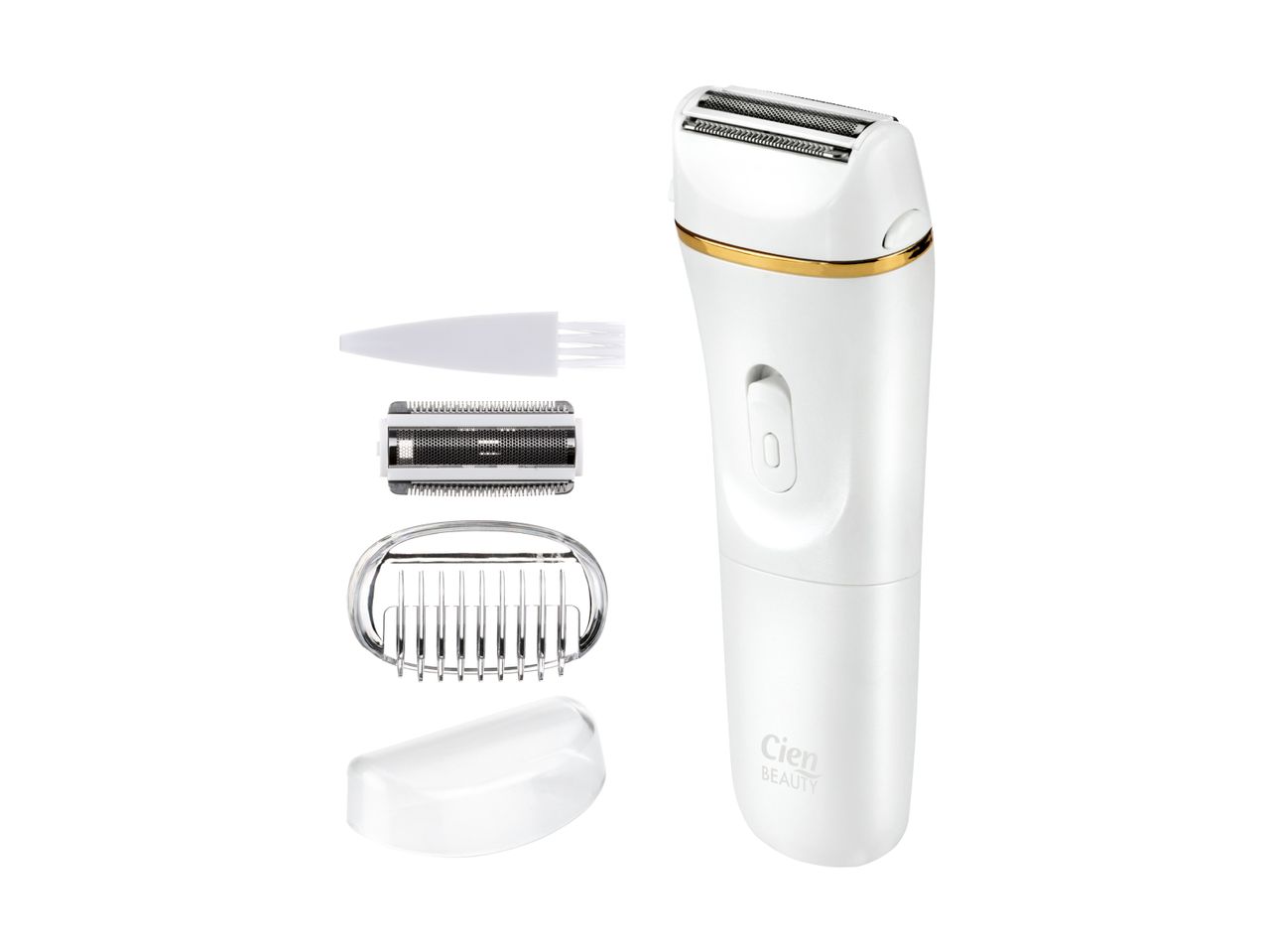 Cien Beauty elektrisk barbermaskine med tilbehør.