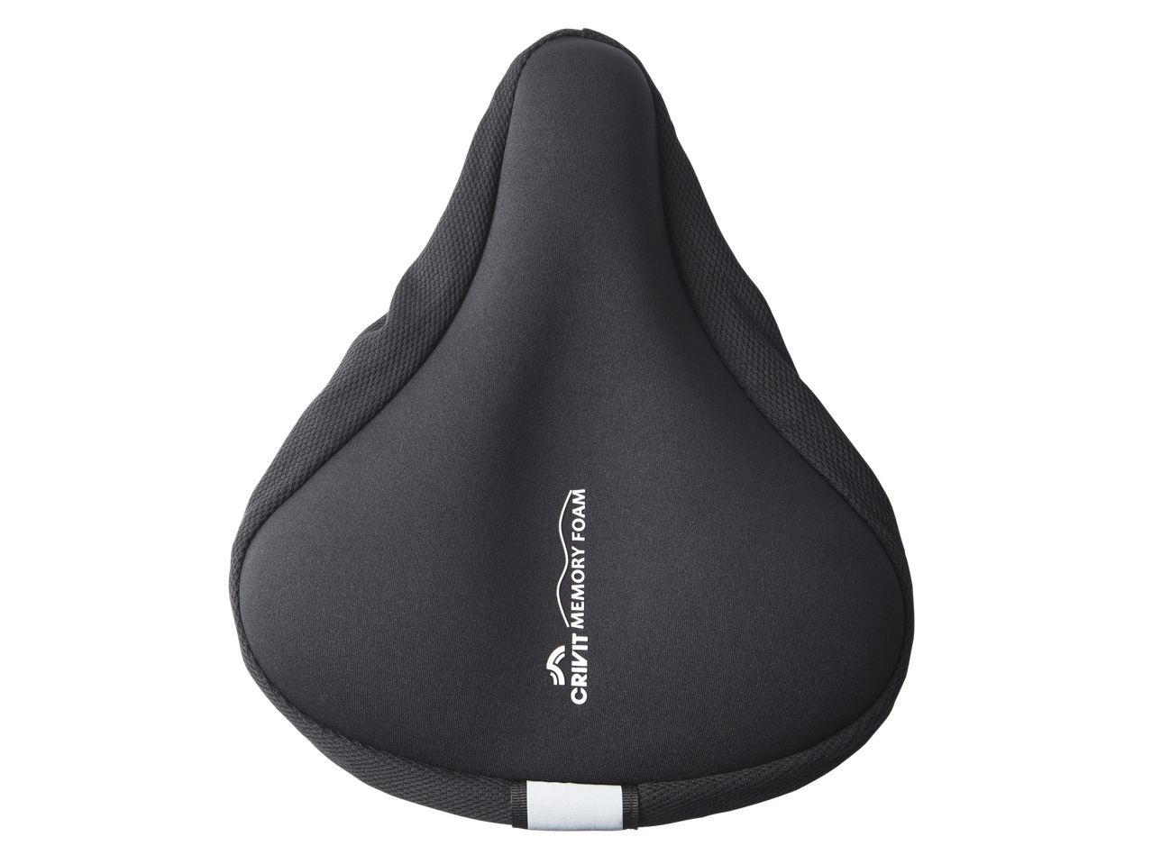 CRIVIT velosipēda sēdekļa pārvalks ar atmiņas putām melnā krāsā