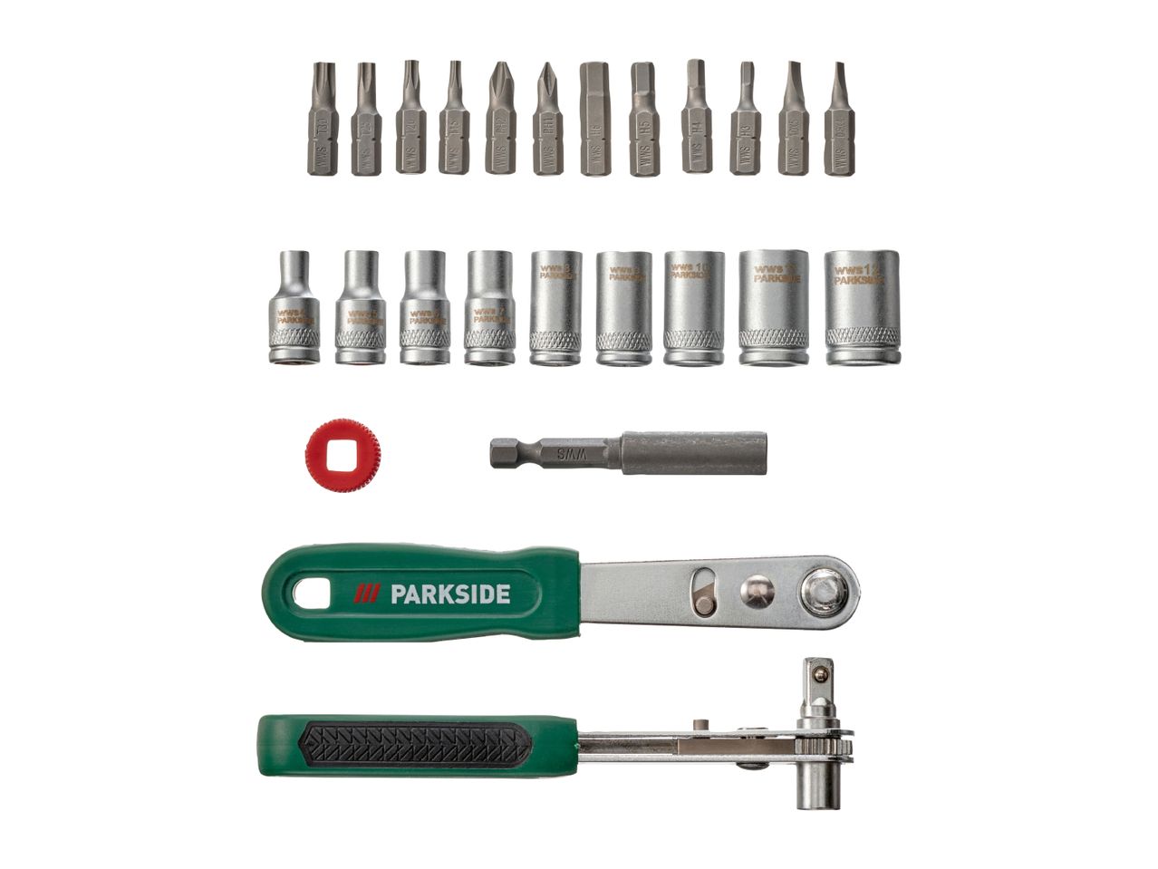 Parkside Precision Socket Set - 23 Piece Set