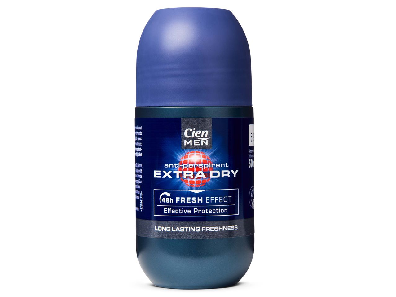 Cien Men Extra Dry anti-transpirant, langdurige frisheid.
