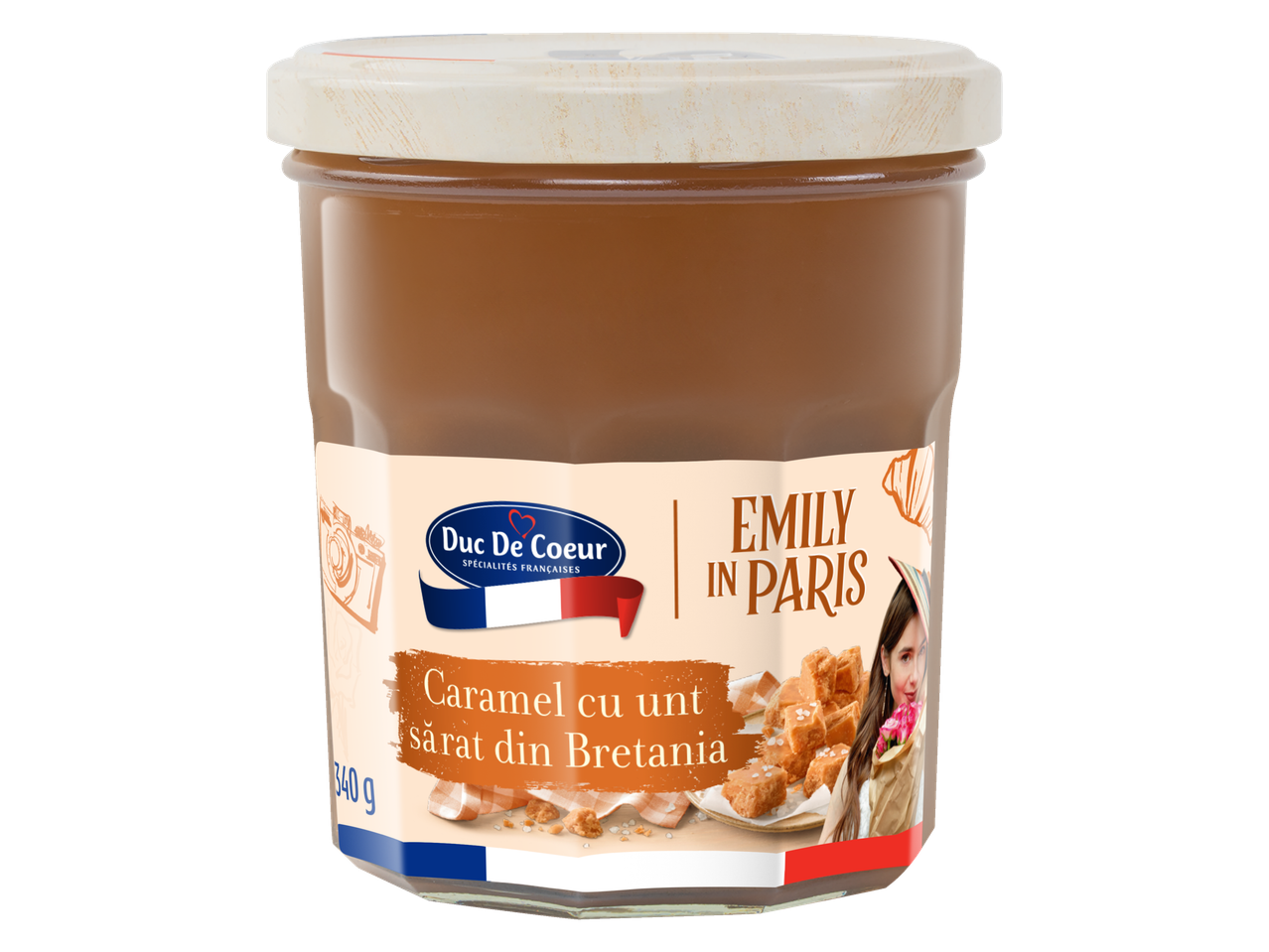 Dulceață de caramel sărat din Bretania, Duc De Coeur.