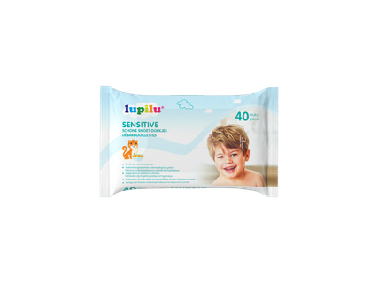 LUPILU Débarbouillettes sensitive
