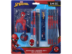 Marvel Spider-Man skolset med 14 delar.