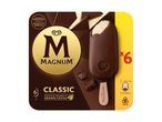 Six Magnum Classic ice cream bars with Madagascan vanilla and cracking chocolate.