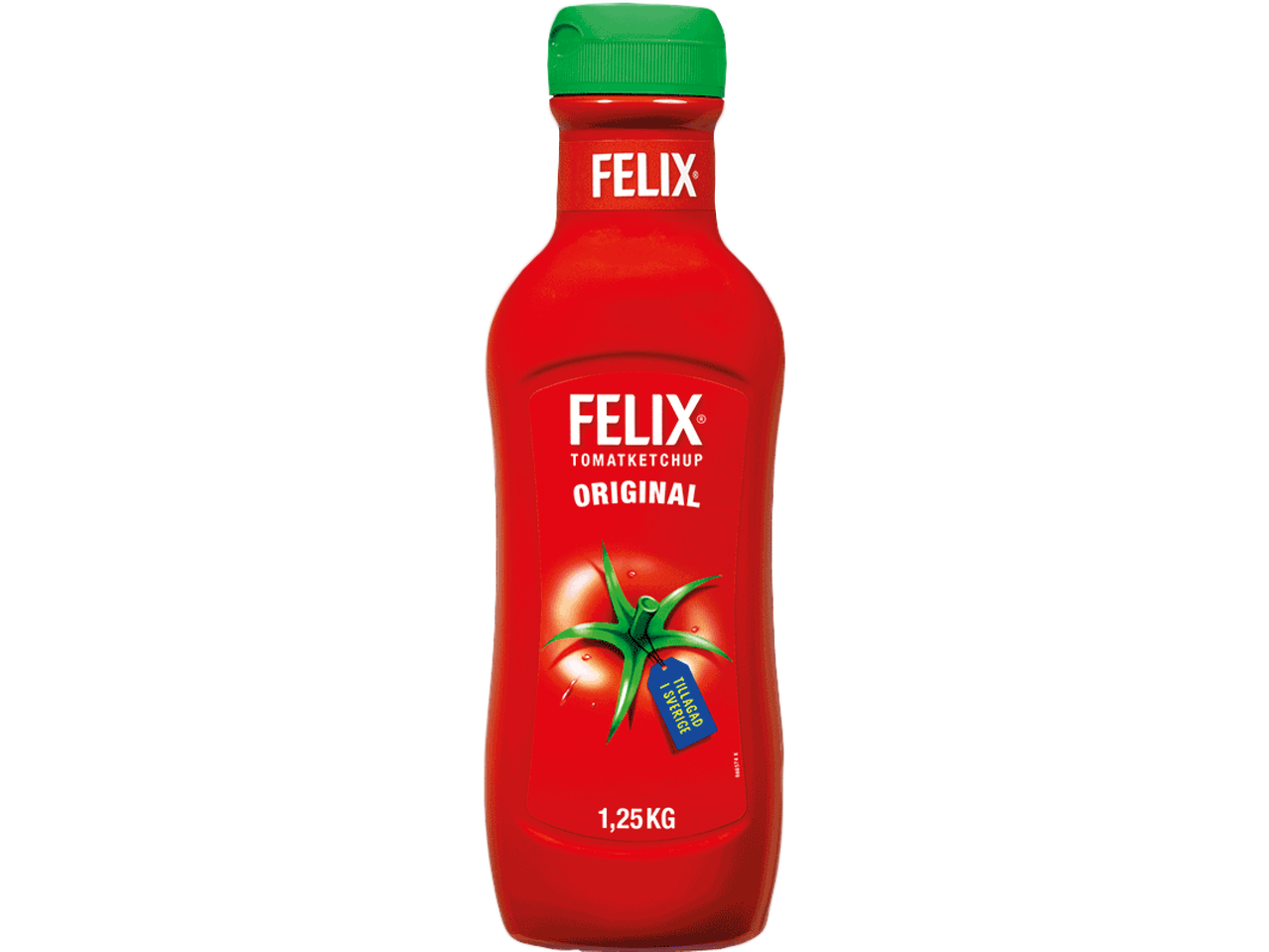 Felix ketchupflaska.