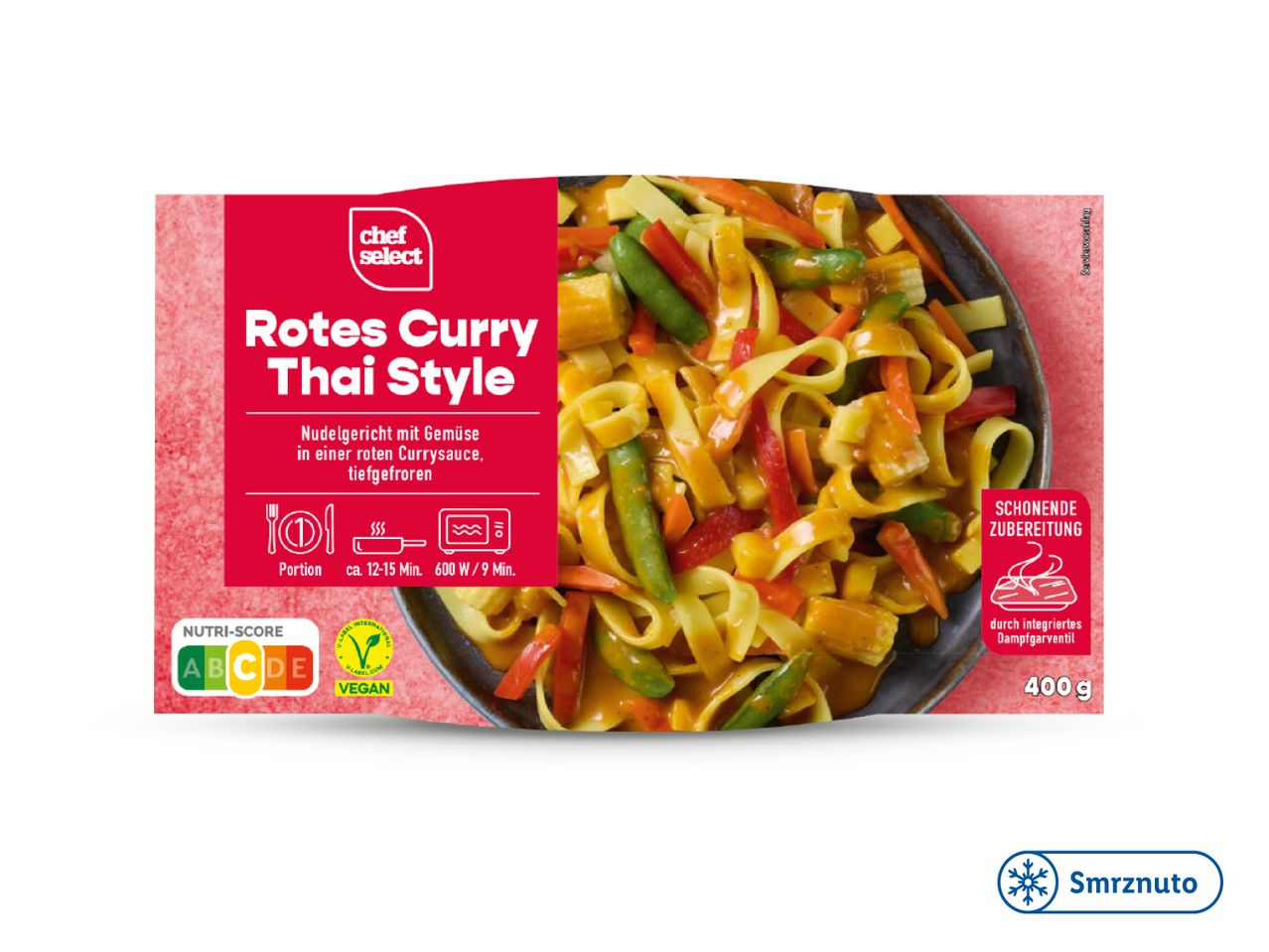 Chef Select zamrznuto jelo: Roto Curry Thai Style, 400g.