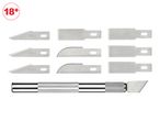 Parkside Precision Knife Set - 11 Piece Set
