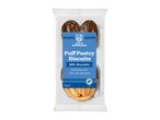 Milk chocolate puff pastry biscuits, 175g