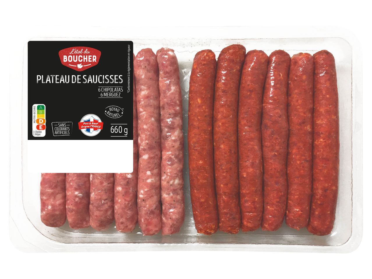 Plateau chipolatas & merguez