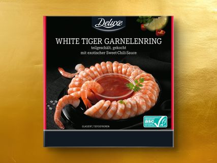 Deluxe ASC White Tiger Garnelenring